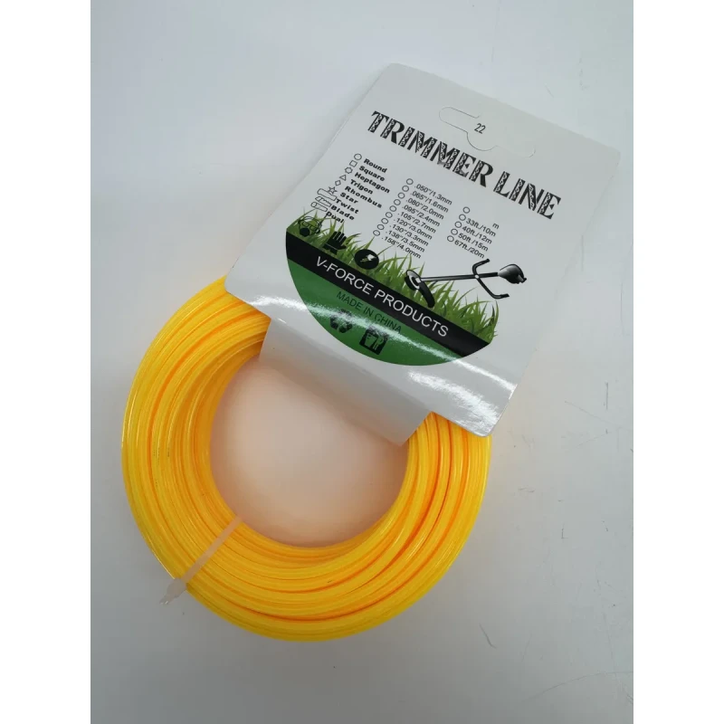 Леска для триммера 2,7*15м семиугольник (Trimmer Line) /240