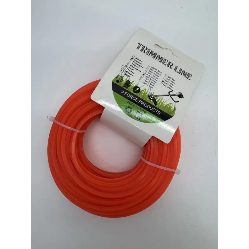 Леска для триммера 3,0*15м квадрат (Trimmer Line) /240