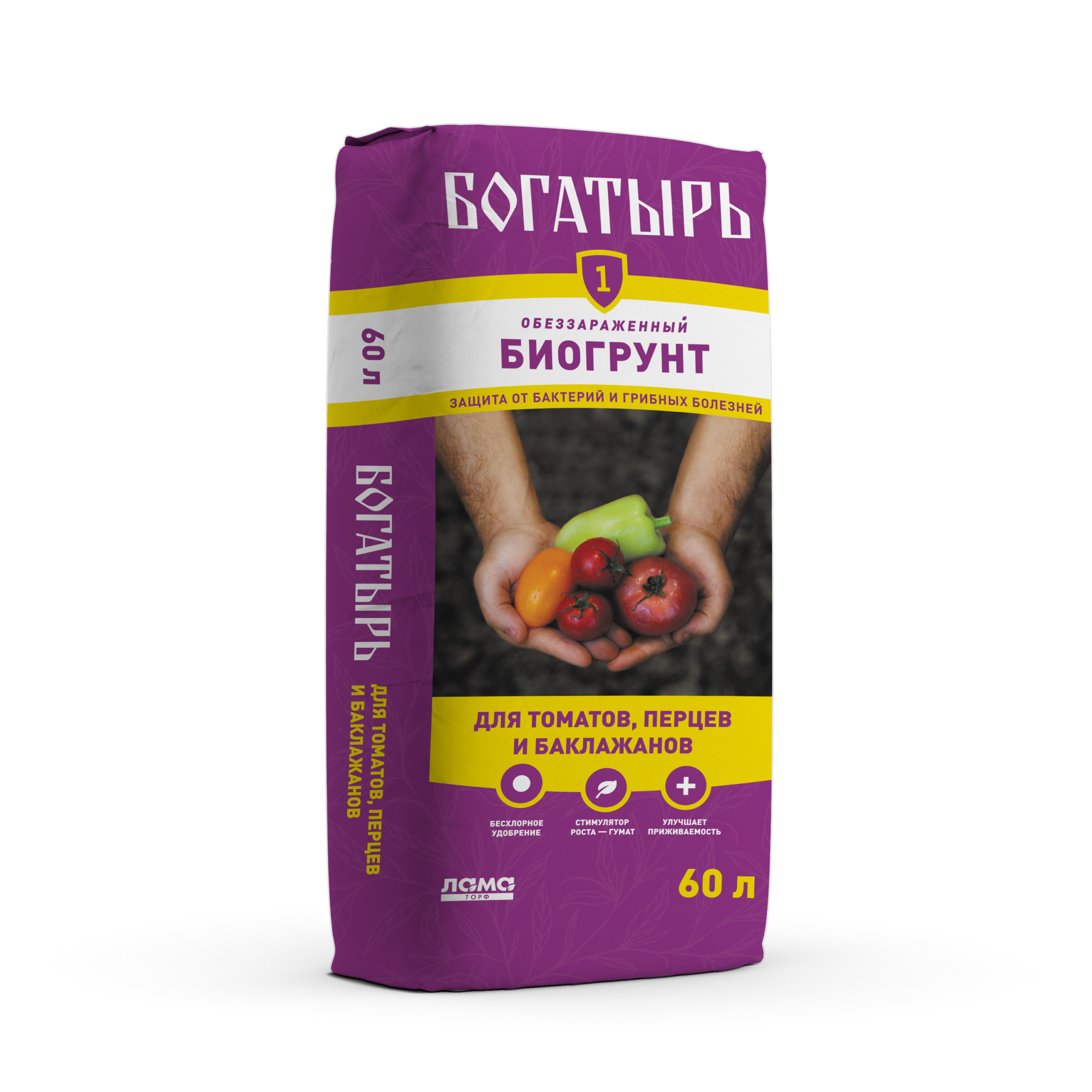 грунт богатырь тома перец 60л лама