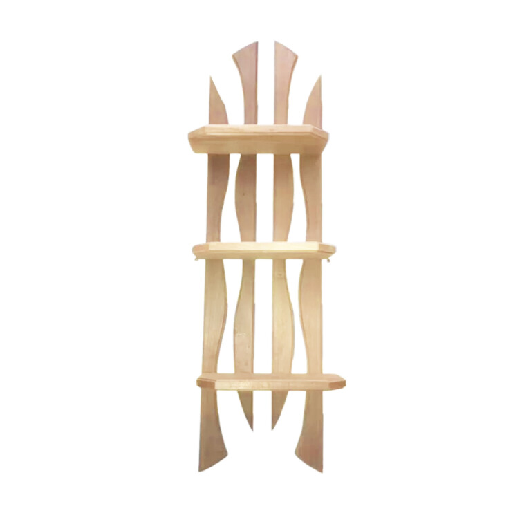 Полка Зигзаг настенная, 3 полки 280х820х120 (SAMI)