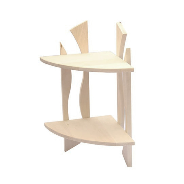 Полка Зигзаг угловая, 2 полки 250х460 (SAMI)