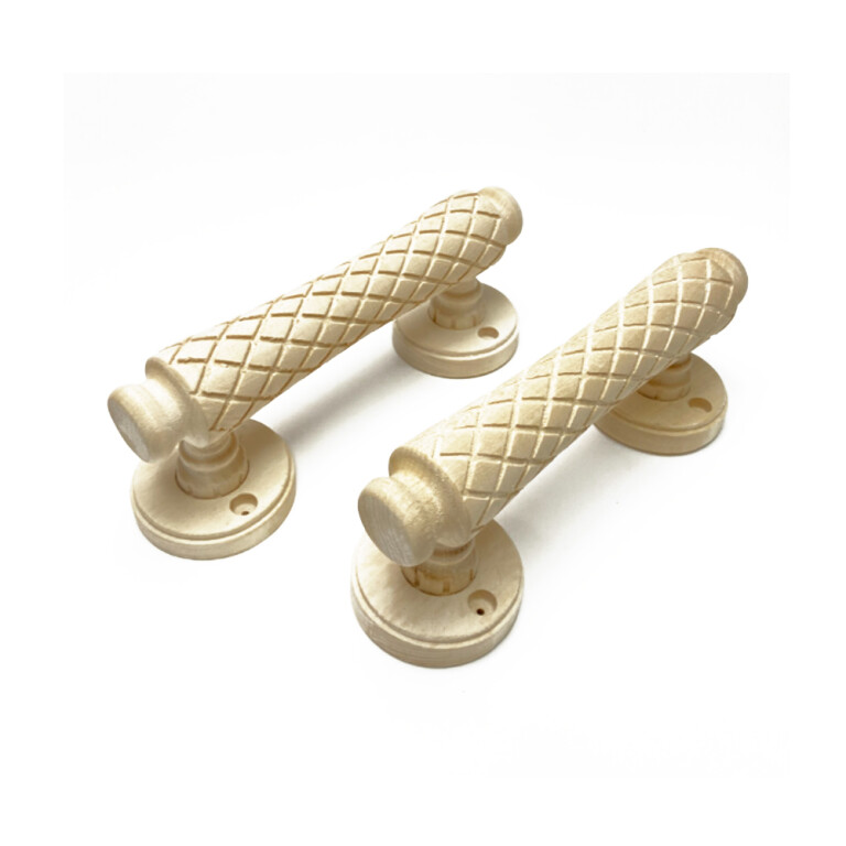 Ручка точеная рифленая пара (МДФ) 190*60