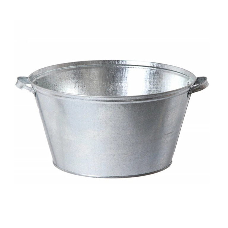 Таз 26л оцинкованный круглый (Лысьва) /5