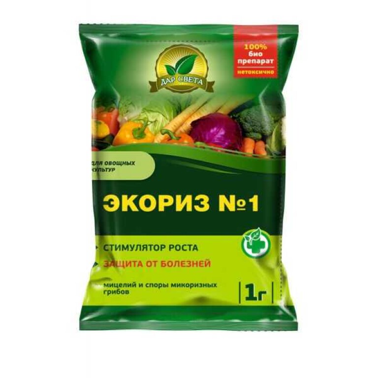 Экориз №1 для овощных культур 1г (Доктор Грин) 200