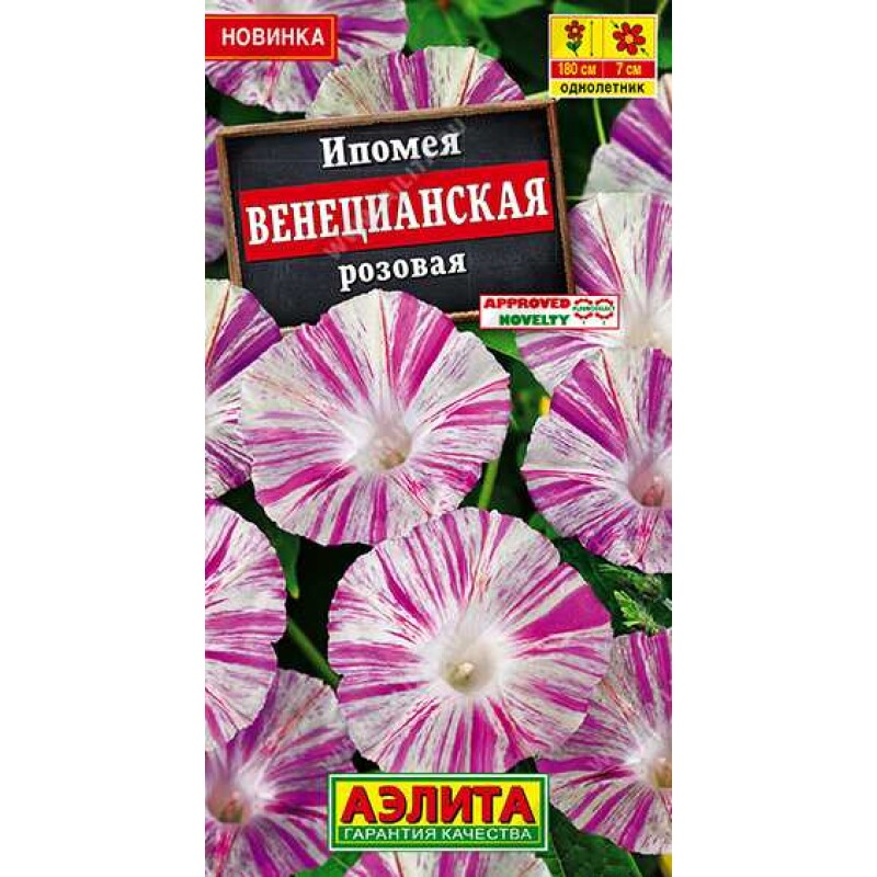 Цв.Ипомея Венецианская розовая (Аэлита)