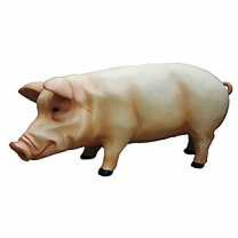 Фигурка Свинья большая H-46см,  L-85см (ИД)