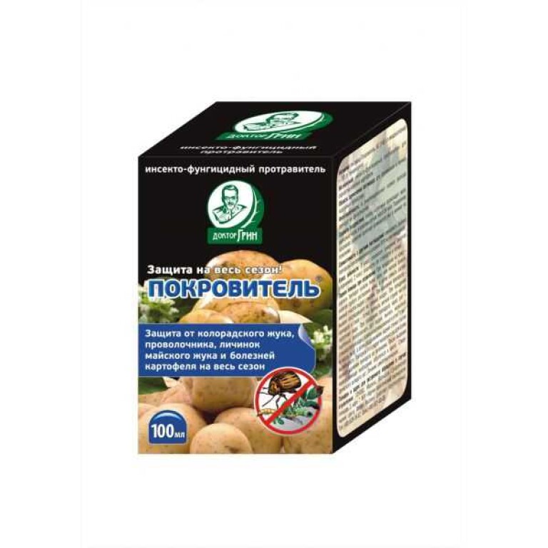 Покровитель 100мл протравитель для обработки клубней картофеля (Доктор Грин) 50