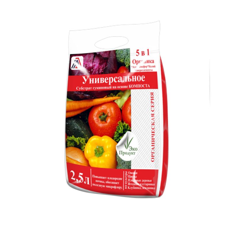 Органика "УНИВЕРСАЛЬНОЕ 5 в 1" 2,5л (Вика) 12