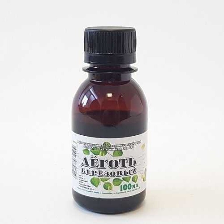 Деготь Березовый 100мл пластик (Вал)  64