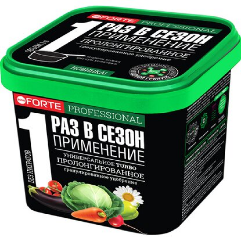 Бона Форте TURBO универсальное с биодоступным кремнием 1л ведро (Гарден) 12