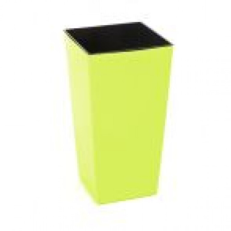 Кашпо Финезия 25*25*46 лайм (ФП)