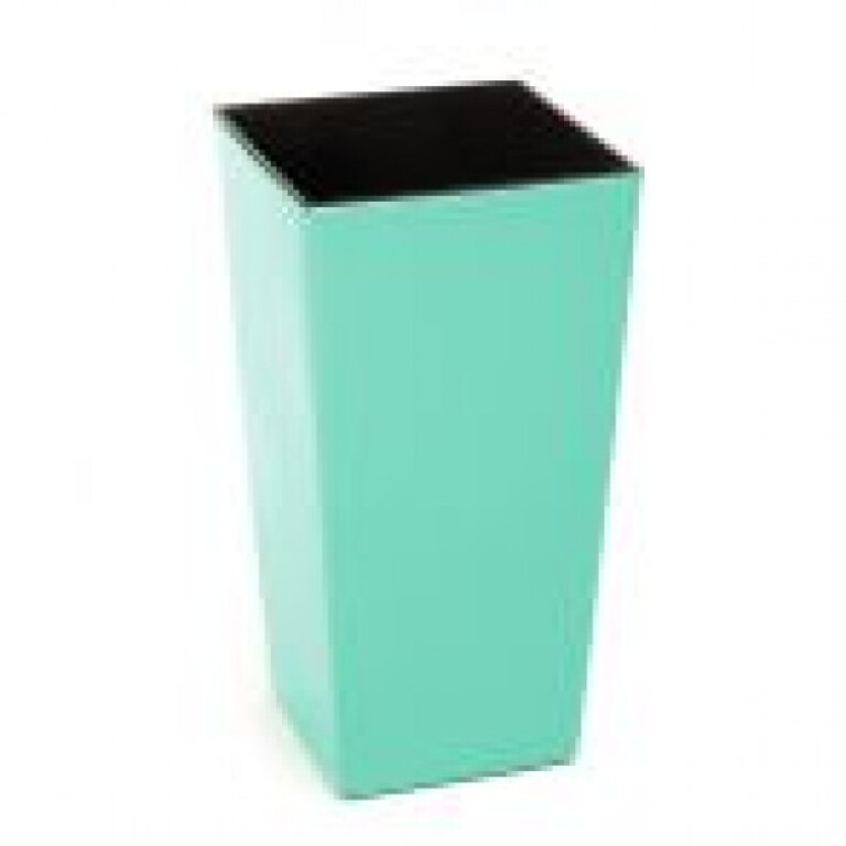 Кашпо Финезия 19*19*36 бирюзовый