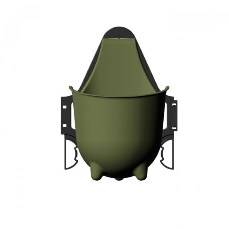 Горшок Альфа зелен. 14*20 1л (ФП)