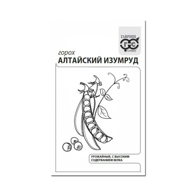 Горох Алтайский измуруд б/п (Гавриш) 6г