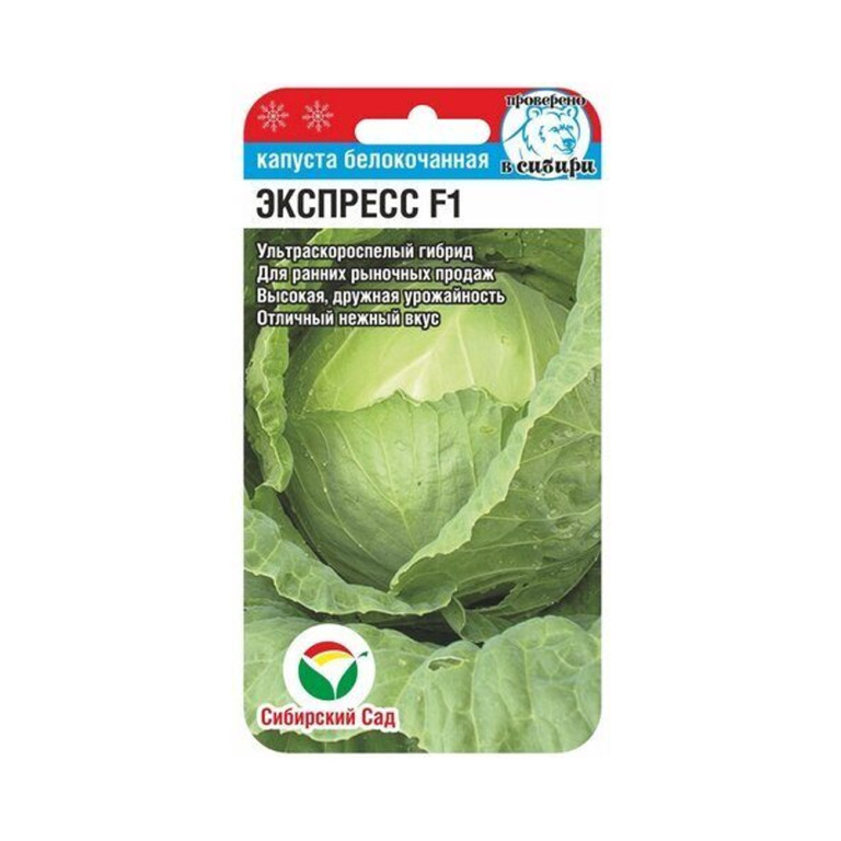 Капуста Экспресс F1 (Сиб.сад) 25шт