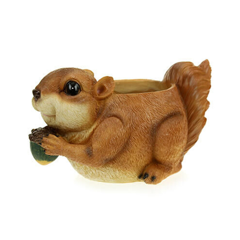 Кашпо Белка с орехом (М)