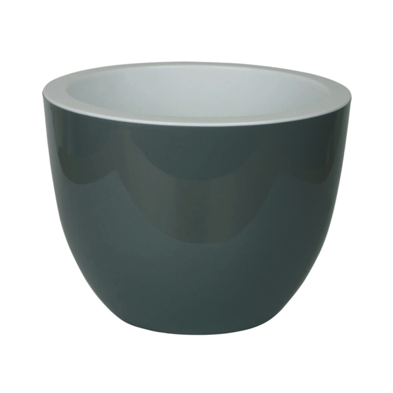 Орион мал. антрацит горшок с вкладкой 17,5*13см 2,3л (ФП)