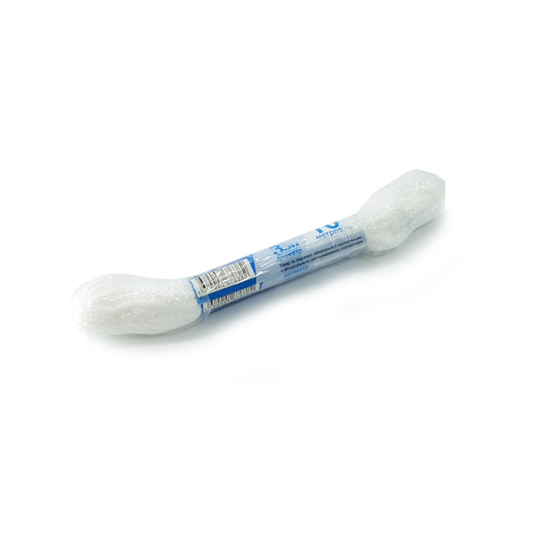 Шнур вязаный д 3мм, 10м белый  (Сибшнур) /150