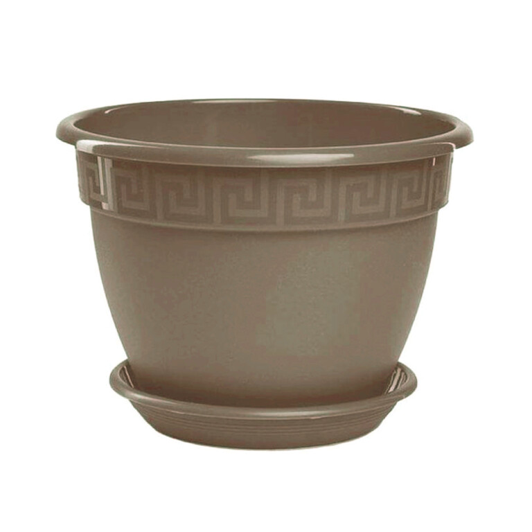 Антик D17, 1,6л фраппе с подд. цветочный горшок (5PL)