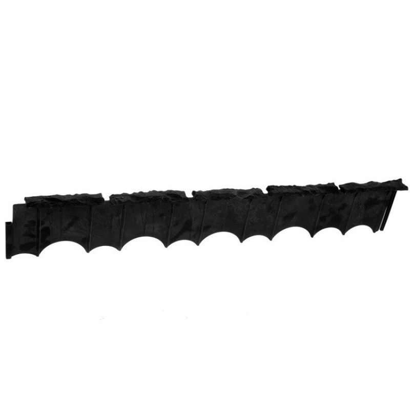 Бордюр "Камешки" Б-75.04.13-ПП черный