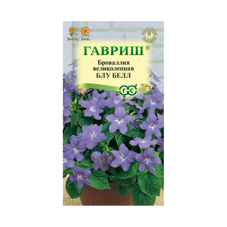 Цв.Бровалия Блу Белл (Гавриш)