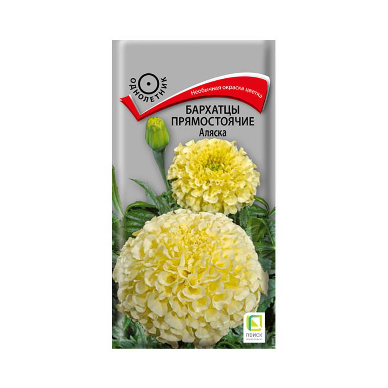 Цв.Бархатцы Аляска (Поиск) 0,4г