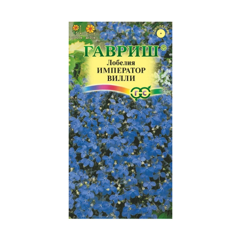 Цв.Лобелия Император Вилли (Гавриш) 0,01г