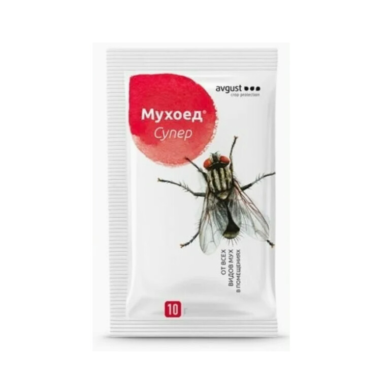 Мухоед супер 10г (от мух в помещениях) (Август) 200