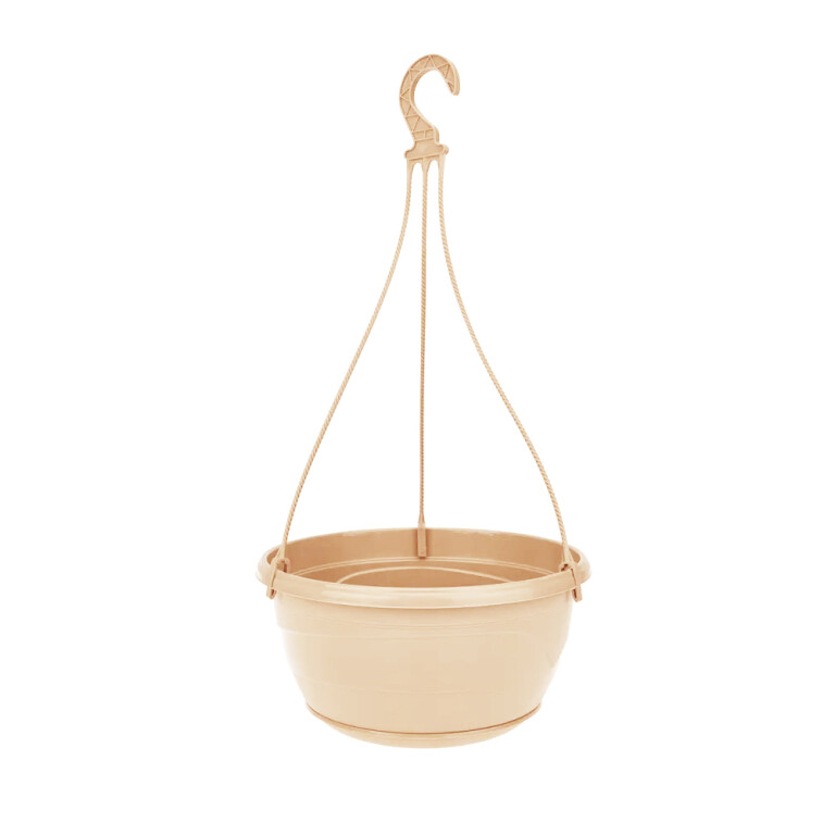 Подвесной Венеция D28,5 , 6,0л крем с подд. цветочный горшок (5PL)