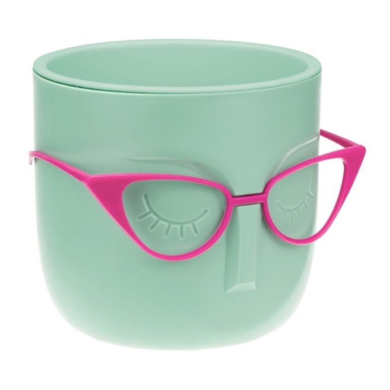 Мари кашпо D115мм 0,65л вставка Фисташка (М-Пластика) М3075