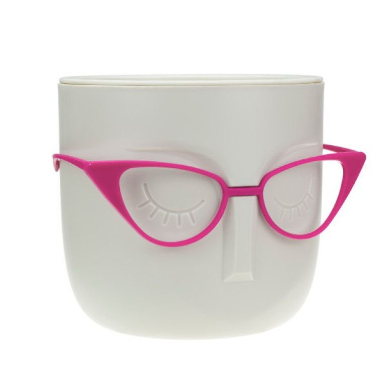 Мари кашпо D115мм 0,65л вставка Белый ротанг (М-Пластика) М3075