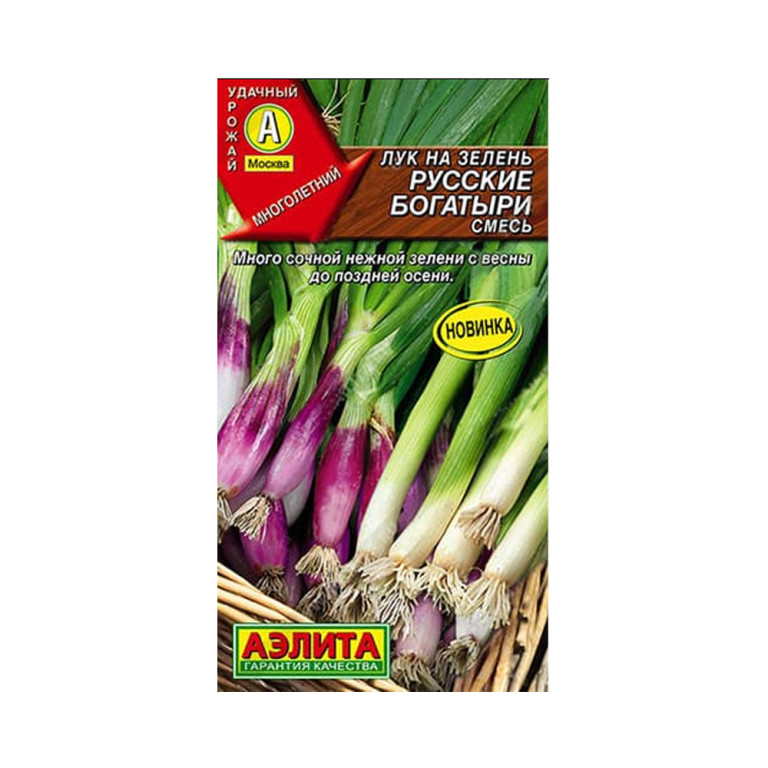 Лук На зелень Русские богатыри смесь (Аэлита) 1г