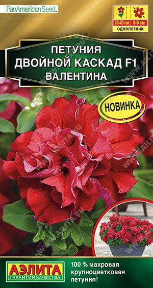 Петуния - Двойной каскад валентина (аэлита)