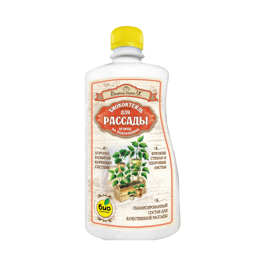 Биококтейль для рассады ВитаминУС 500 мл (БИО-Комплекс)