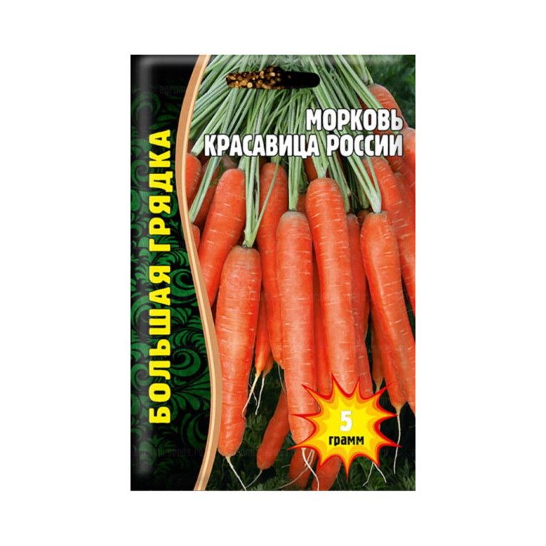 Морковь Красавица России (Григорьев) 3500шт