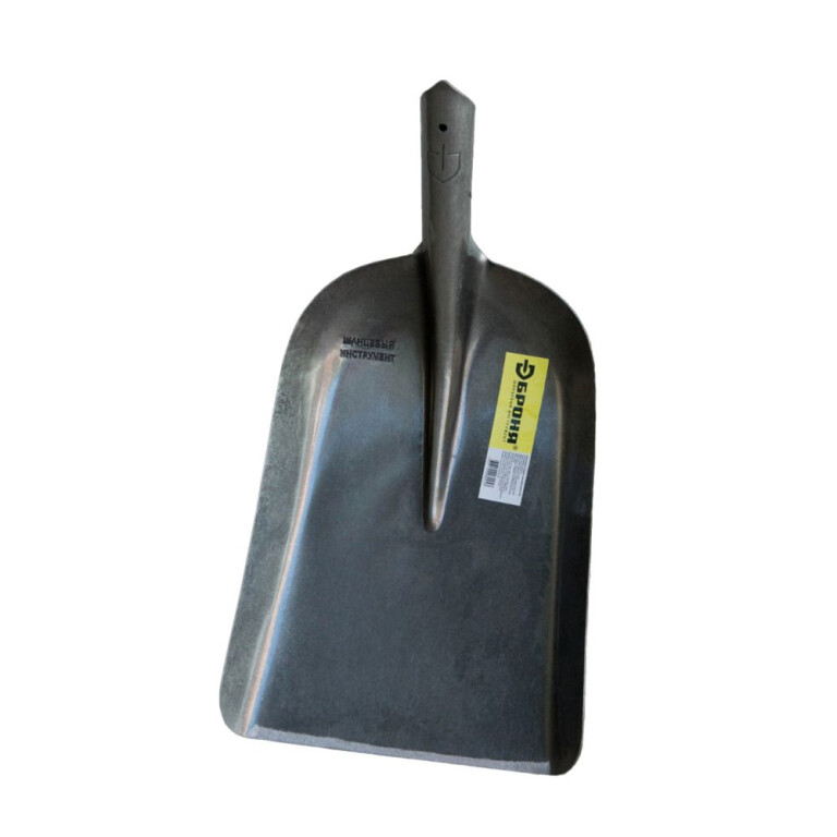 Лопата зерновая большая БРОНЯ б/ч (рельсовая сталь) 1300гр (СТС)