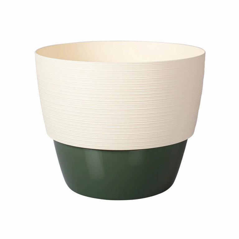 Валенсия 2,5л ваниль-нефрит горшок с вкладкой 17,5*14,5 (LG)