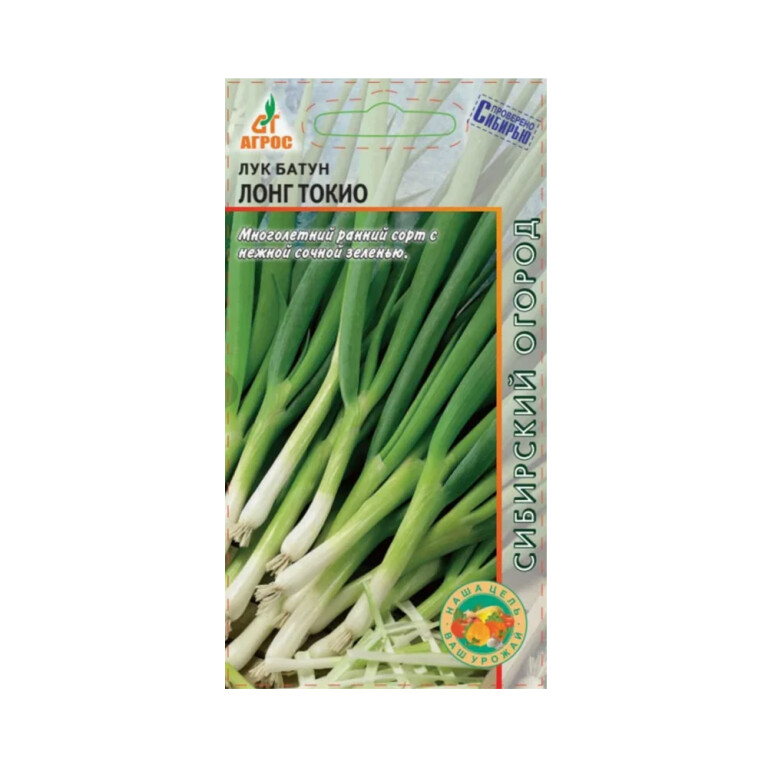 Лук На зелень  Лонг Токио (Агрос) 1г