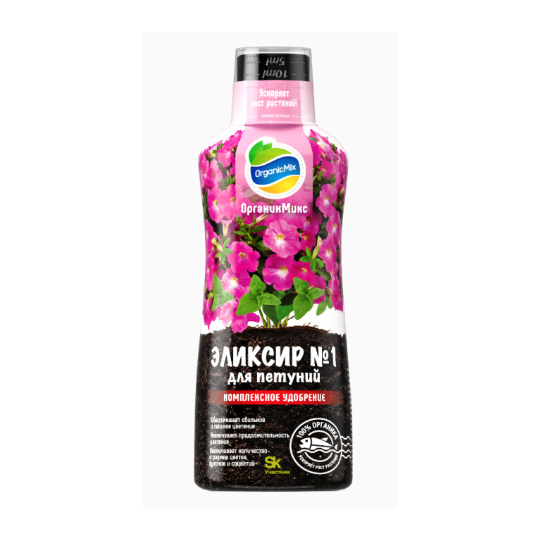 ОрганикМикс Эликсир №1 для Петуньи 0,25л/28