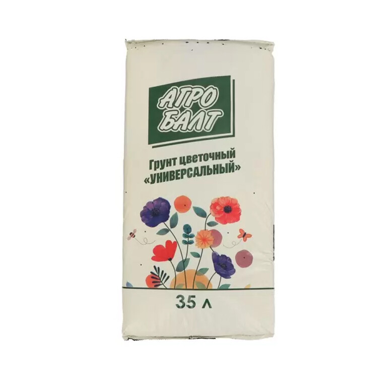 Грунт Агробалт Цветочный универсальный 35л (Агробалт)