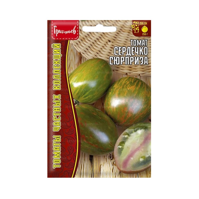 Томат Сердечко сюрприза (Григорьев) 5шт