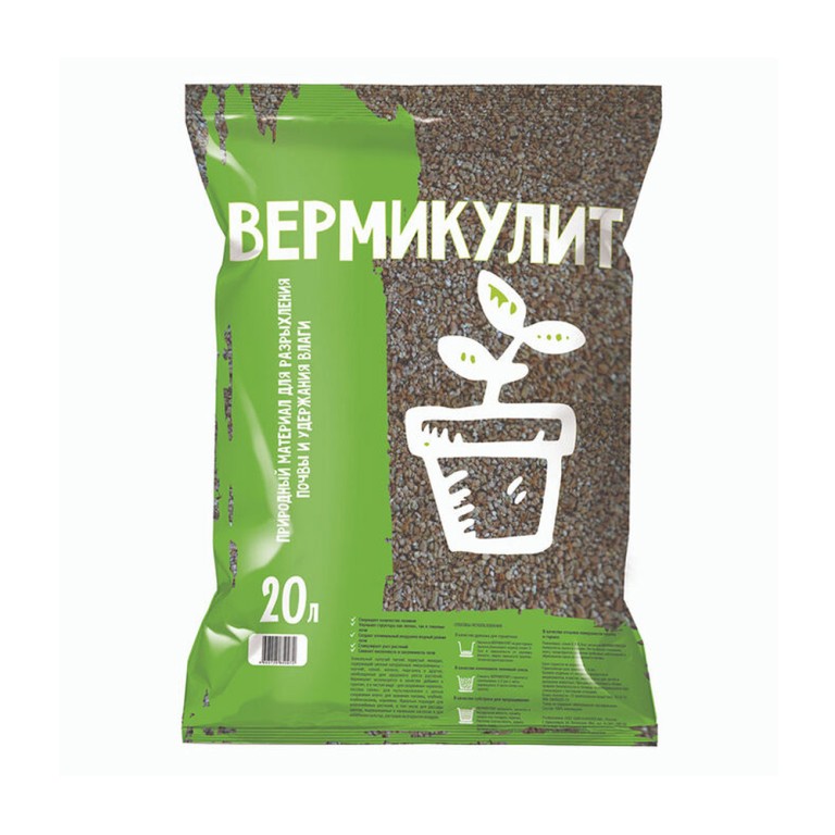Вермикулит вспученный  20 л (ФХИ)