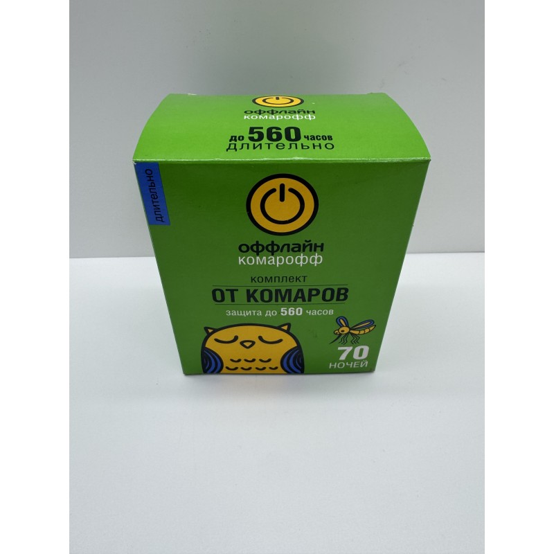 Комплект Комарофф жидк Длительно б./запаха 70  ночей 45мл (Химик) 16
