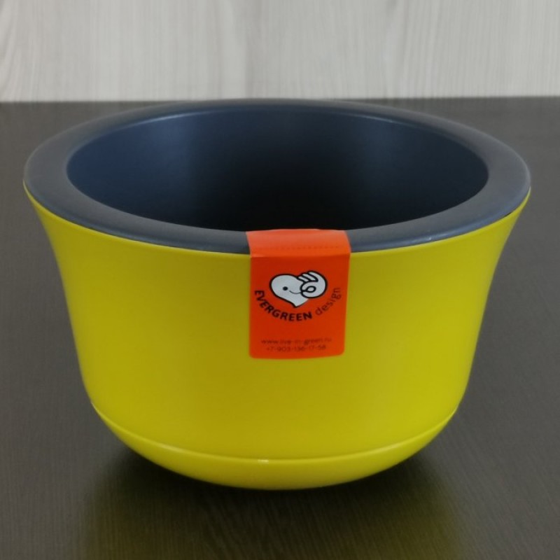 Омега Медовый  горшок с антрац-й  вкладкой 20*12 (2,4л) (LG)