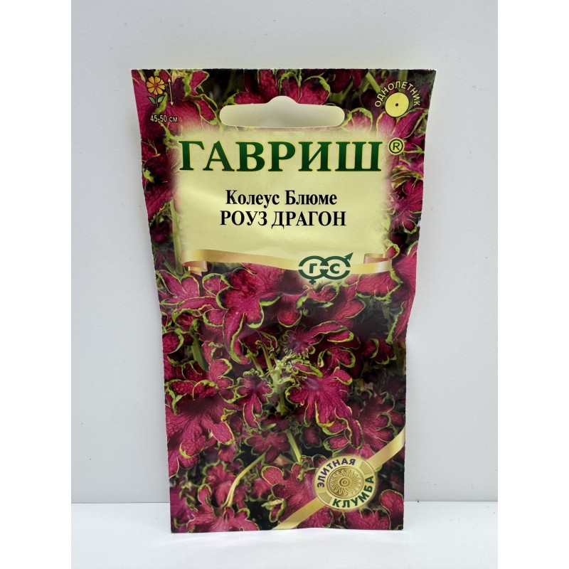 Цв.Колеус Роуз Драгон (Гавриш) 4шт
