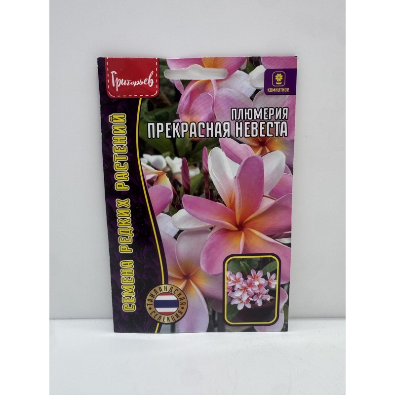 Цв.Плюмерия Прекрасная невеста (Григорьев) 12.27